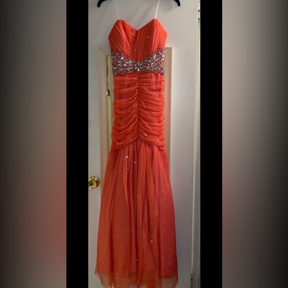 Coral Mermaid Dress